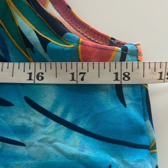 VTG Looking Good, Hawaii,USA,Attached Tie,Vibrant Excellent Condition Size Small - Picture 8 of 11